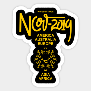 NCOV-2019 World of Tour. Sticker